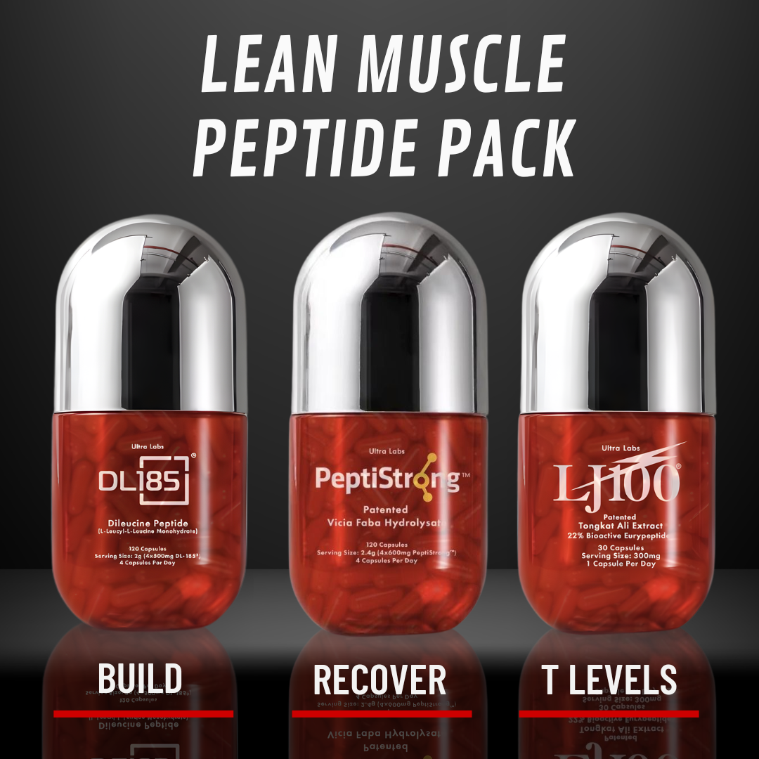 Lean Muscle Peptide Pack (DL185, PeptiStrong & LJ100)